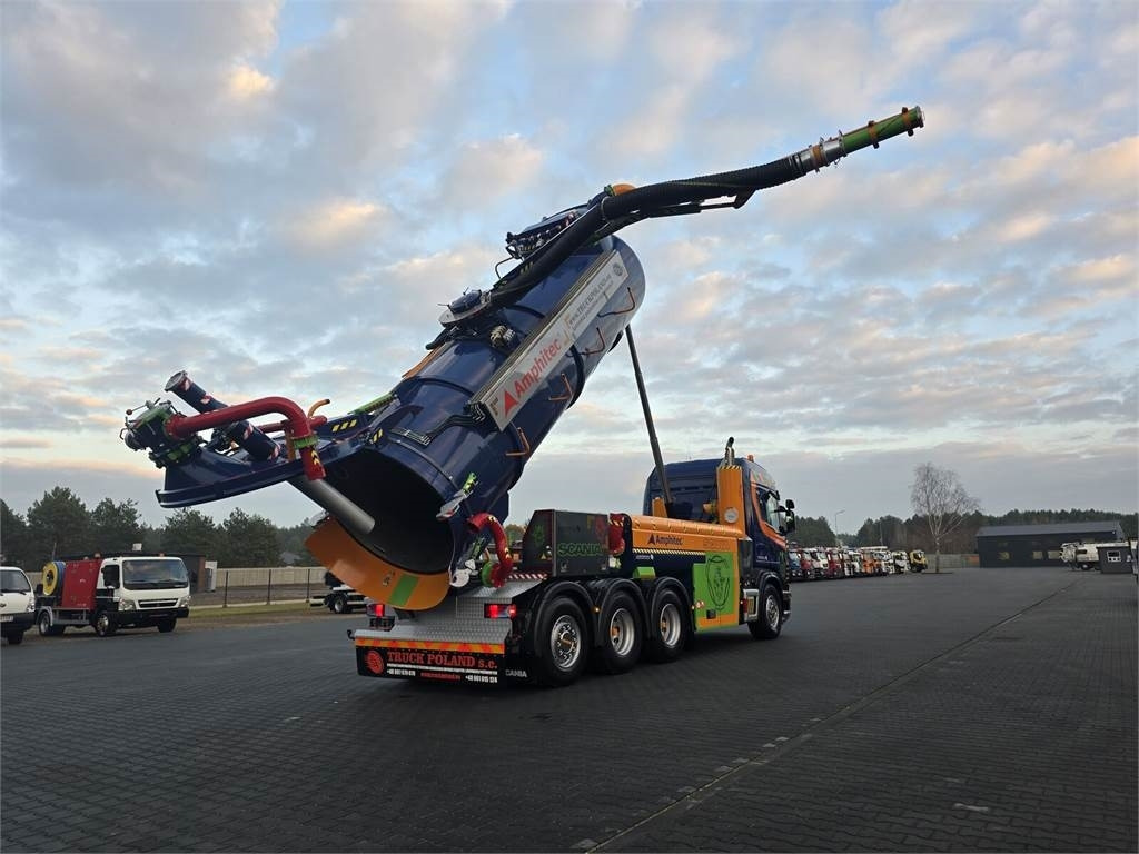 Scania Amphitec VORTEX G2 ATEX suction and blowing vacuum - Ассенизатор: фото 1 Scania Amphitec VORTEX G2 ATEX suction and blowing vacuum - Ассенизатор: фото 1