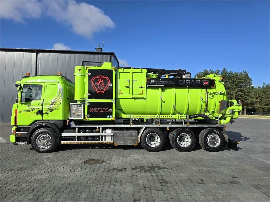 Scania Disab Centurion P210/9 Suction-blowing vacuum load - Ассенизатор: фото 4 Scania Disab Centurion P210/9 Suction-blowing vacuum load - Ассенизатор: фото 4