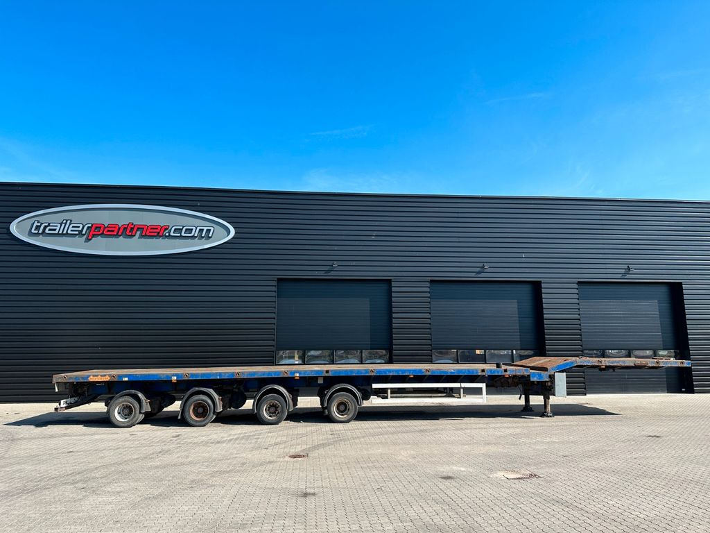 Nooteboom 4 achs tele / 3 x ausziehbar / 48.000 mm - Полуприцеп бортовой/ Платформа: фото 2 Nooteboom 4 achs tele / 3 x ausziehbar / 48.000 mm - Полуприцеп бортовой/ Платформа: фото 2