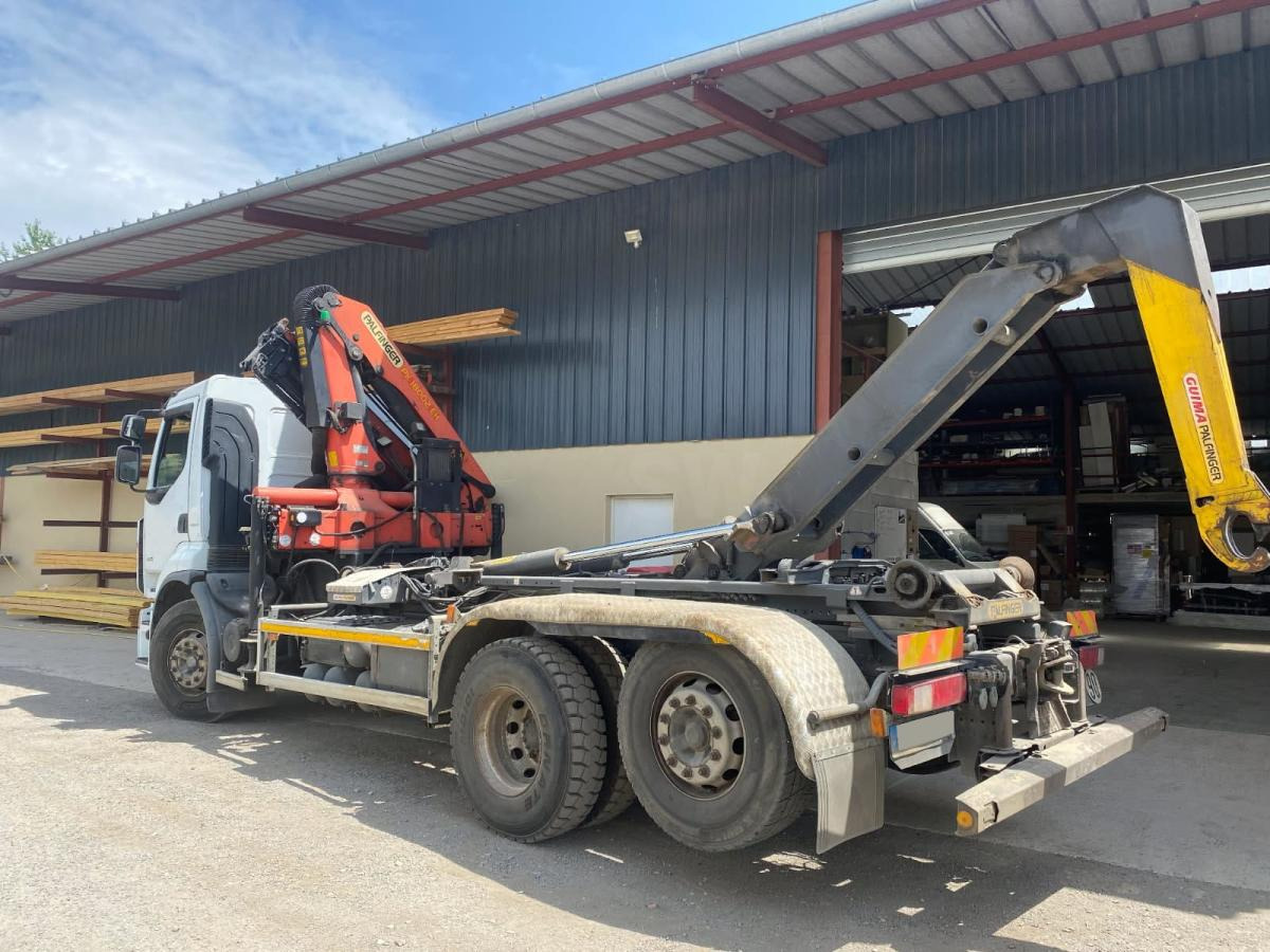 Renault Premium avec grue PALFINGER PK 18000 - Крюковой мультилифт, Автоманипулятор: фото 1 Renault Premium avec grue PALFINGER PK 18000 - Крюковой мультилифт, Автоманипулятор: фото 1