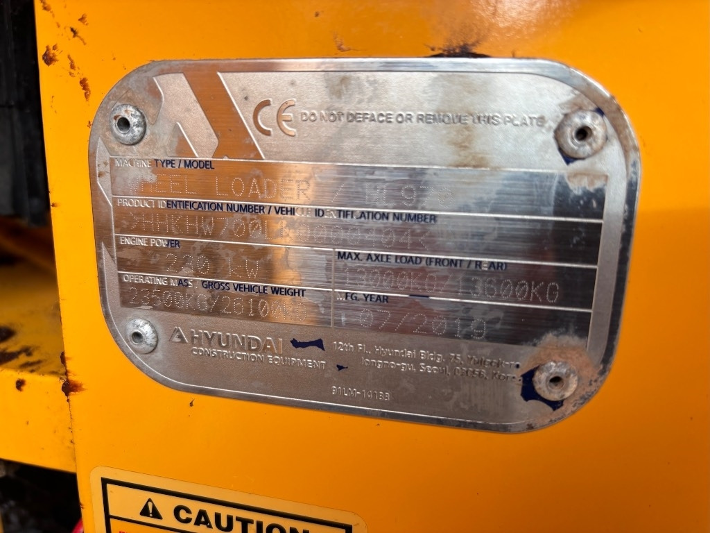 Колёсный погрузчик Hyundai HL 970 - HL970 - HL 975: фото 34 Колёсный погрузчик Hyundai HL 970 - HL970 - HL 975: фото 34