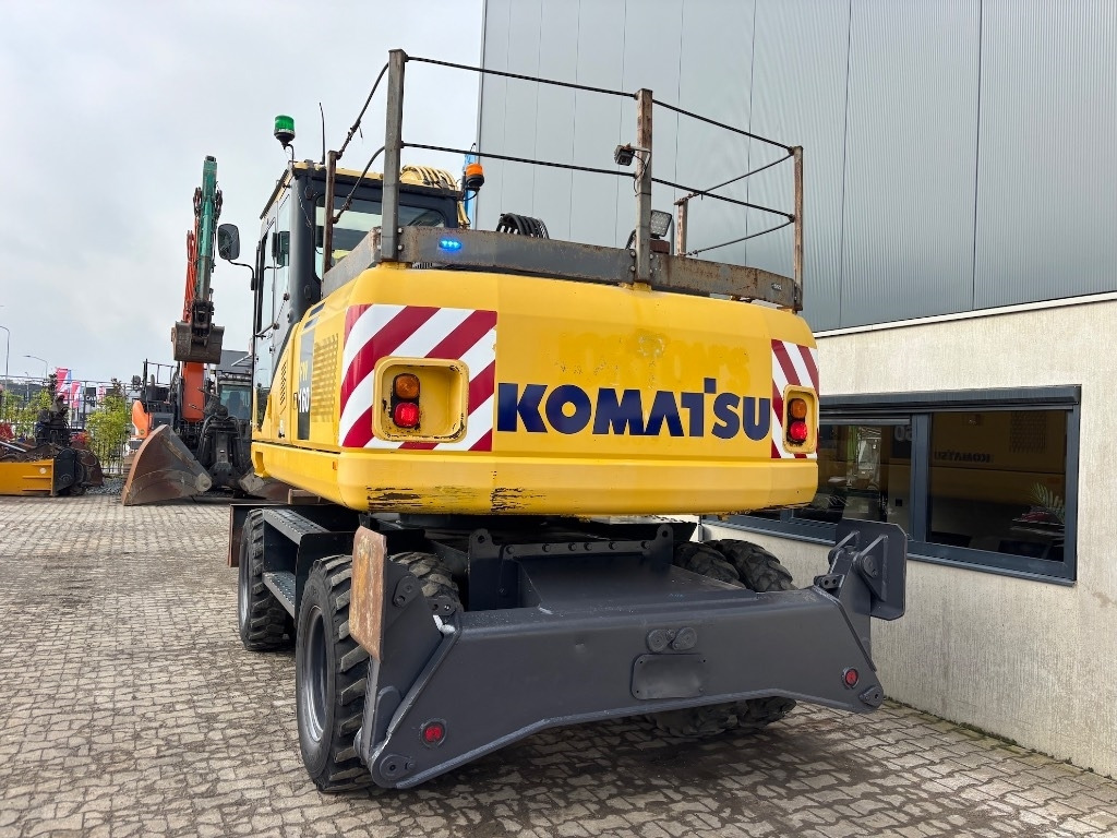 Komatsu PW 160-7 - PW160 - PW 160 - PW 180 - PW 140 - Колёсный экскаватор: фото 5 Komatsu PW 160-7 - PW160 - PW 160 - PW 180 - PW 140 - Колёсный экскаватор: фото 5