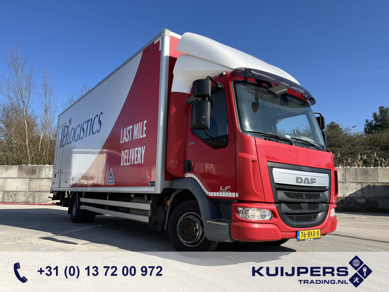 DAF LF 210 FA / 12 Ton / 354 dkm / Box / Laadklep / NL Truck - Грузовик с закрытым кузовом: фото 1 DAF LF 210 FA / 12 Ton / 354 dkm / Box / Laadklep / NL Truck - Грузовик с закрытым кузовом: фото 1