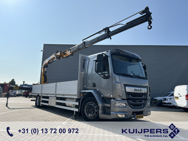 DAF LF 320 FA / Effer 175.2/c3s Crane / 363 dkm / Plateau / APK TUV 08-25 - Автоманипулятор: фото 1 DAF LF 320 FA / Effer 175.2/c3s Crane / 363 dkm / Plateau / APK TUV 08-25 - Автоманипулятор: фото 1