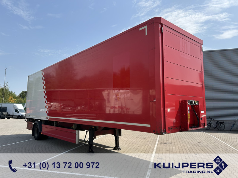 Groenewegen Jumbo / City / Box / Laadklep 2500 kg / APK TUV 11-25 - Полуприцеп-фургон: фото 1 Groenewegen Jumbo / City / Box / Laadklep 2500 kg / APK TUV 11-25 - Полуприцеп-фургон: фото 1