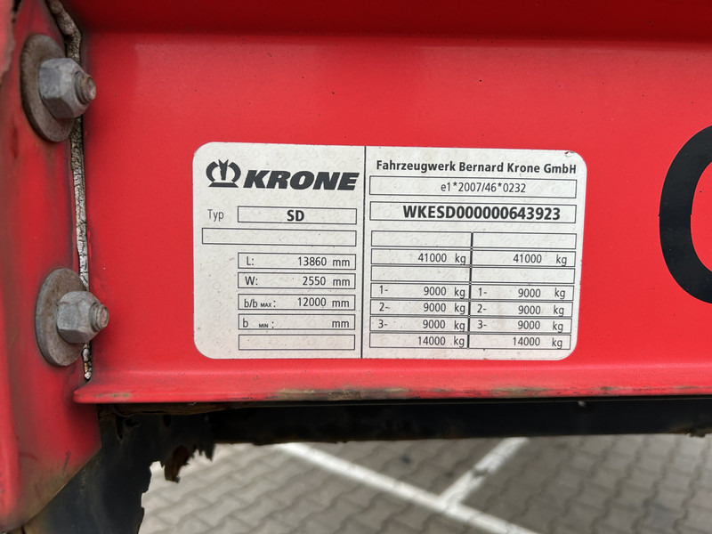 Тентованный полуприцеп Krone Profi Liner / Curtainside / BPW Drum / NL Trailer: фото 15 Тентованный полуприцеп Krone Profi Liner / Curtainside / BPW Drum / NL Trailer: фото 15