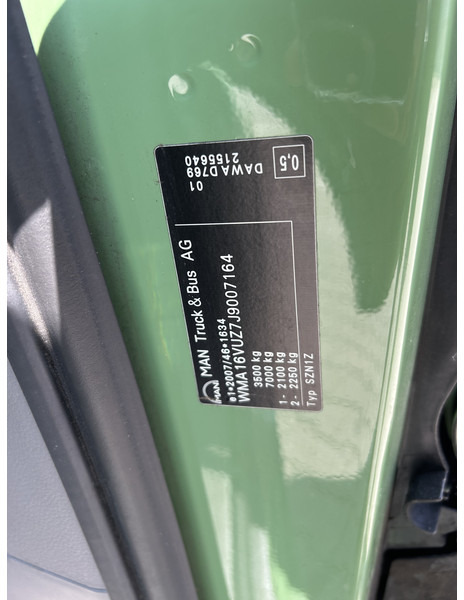 MAN TGE 3.180 2.0 Euro 6 / Box / 420 dkm / Loadlift / Cruise / NL Van в лизинг MAN TGE 3.180 2.0 Euro 6 / Box / 420 dkm / Loadlift / Cruise / NL Van: фото 18