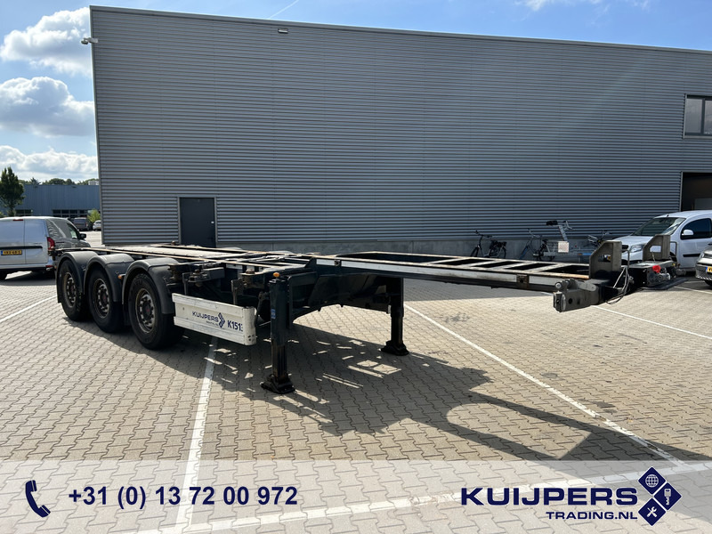 Renders Euro 800 / Container Chassis / 20 - 30 - 40 - 45 ft / SAF / APK TUV 11-25 - Полуприцеп-контейнеровоз/ Сменный кузов: фото 1 Renders Euro 800 / Container Chassis / 20 - 30 - 40 - 45 ft / SAF / APK TUV 11-25 - Полуприцеп-контейнеровоз/ Сменный кузов: фото 1
