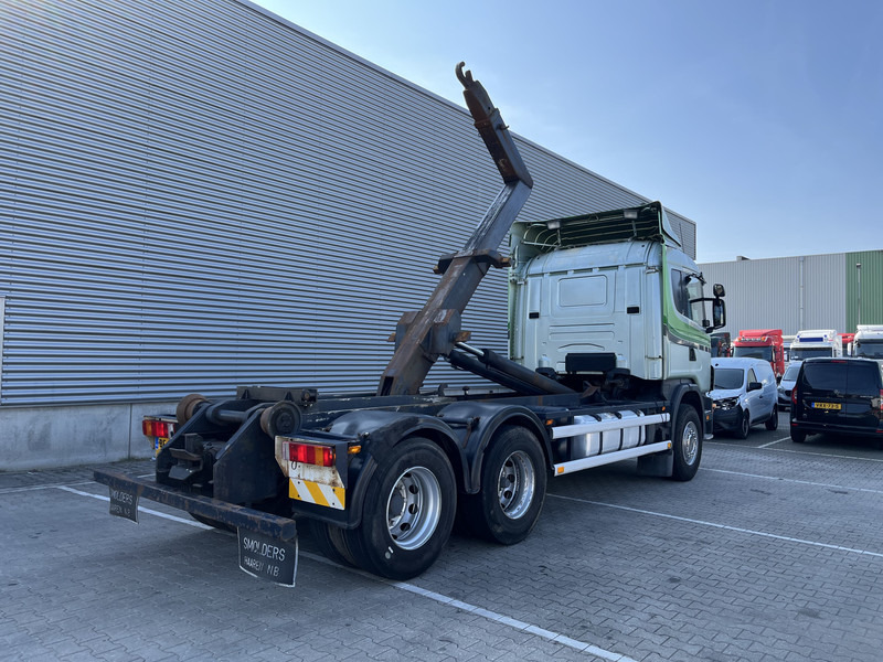 Scania R 144G V8 460 6x2 Boogie / 874 dkm / Blad - Blad / Hook Lift / NL Truck - Крюковой мультилифт: фото 2 Scania R 144G V8 460 6x2 Boogie / 874 dkm / Blad - Blad / Hook Lift / NL Truck - Крюковой мультилифт: фото 2