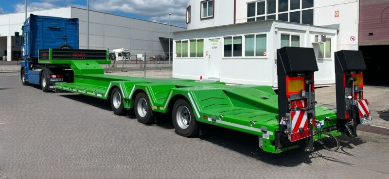 GVN Trailer 3 AXLE LOWBED WITH WHEEL RECESSES - Низкорамный полуприцеп: фото 4 GVN Trailer 3 AXLE LOWBED WITH WHEEL RECESSES - Низкорамный полуприцеп: фото 4