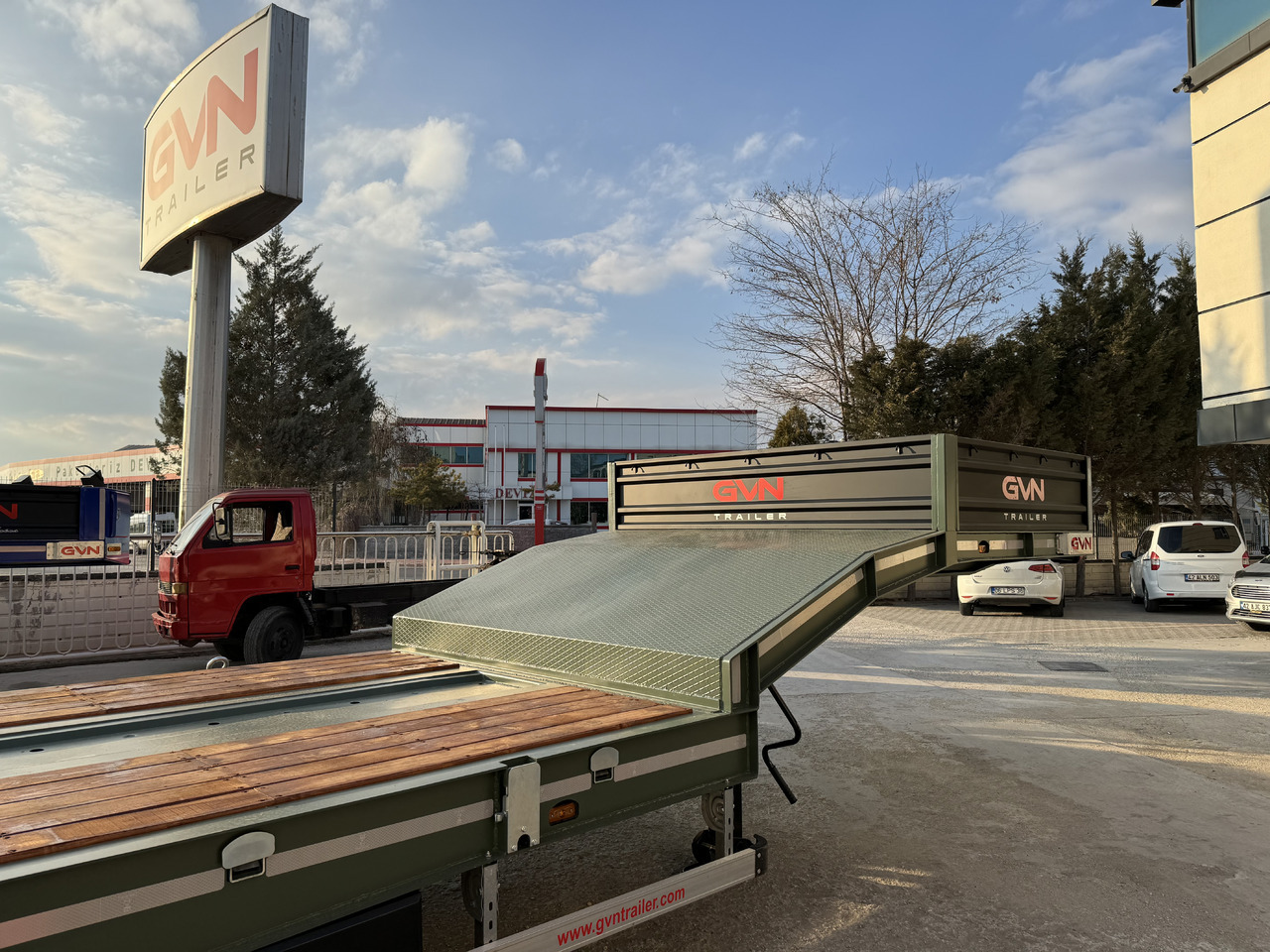 Новый Низкорамный полуприцеп GVN Trailer 5 AXLE LOWBED: фото 14