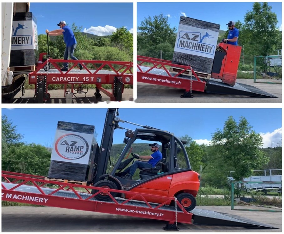 AZ RAMP STAR-10-XL mobile loading ramp - Погрузочная рампа: фото 1 AZ RAMP STAR-10-XL mobile loading ramp - Погрузочная рампа: фото 1