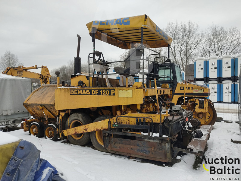 Demag DF 120 P - Асфальтоукладчик: фото 4 Demag DF 120 P - Асфальтоукладчик: фото 4