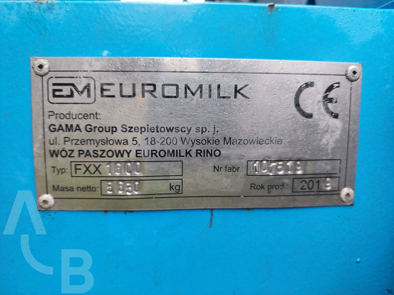 Инвентарь для животноводства EUROMILK FXX 1600: фото 16