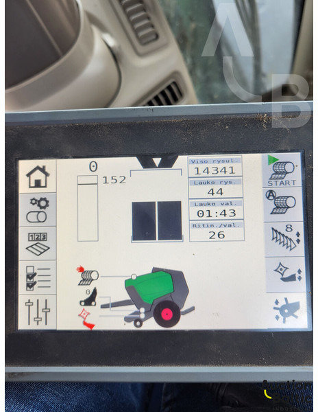 Пресс-подборщик рулонный Fendt Rotana 180V Xtracut: фото 6