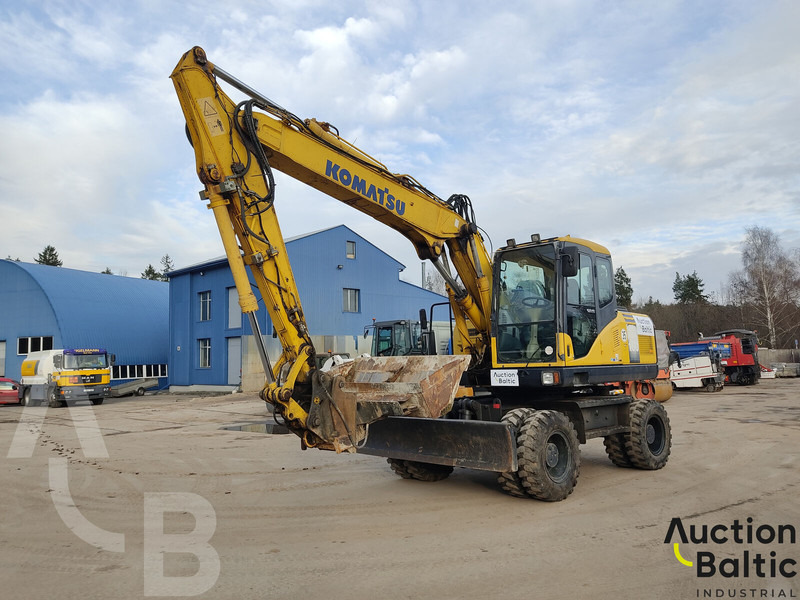 Komatsu PW160-7 - Колёсный экскаватор: фото 1 Komatsu PW160-7 - Колёсный экскаватор: фото 1