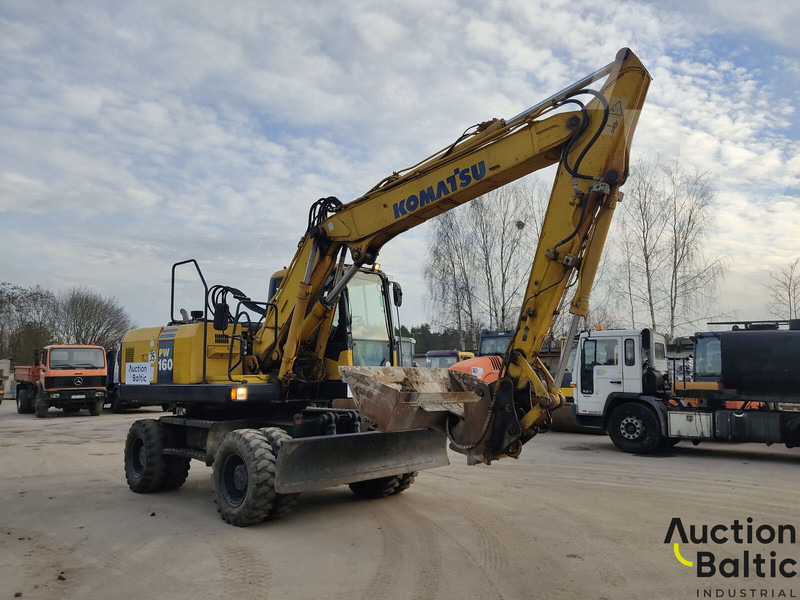 Komatsu PW160-7 - Колёсный экскаватор: фото 2 Komatsu PW160-7 - Колёсный экскаватор: фото 2