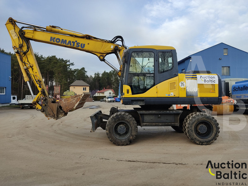 Komatsu PW160-7 - Колёсный экскаватор: фото 5 Komatsu PW160-7 - Колёсный экскаватор: фото 5