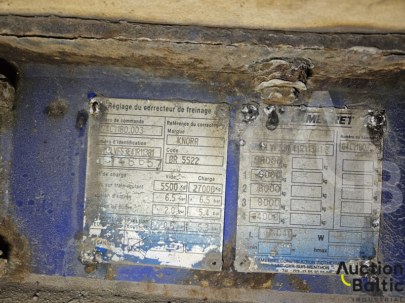 Тентованный полуприцеп LAMBERET YS-2P5: фото 19 Тентованный полуприцеп LAMBERET YS-2P5: фото 19