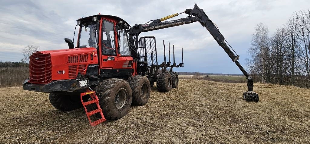 Форвардер Komatsu 845: фото 7