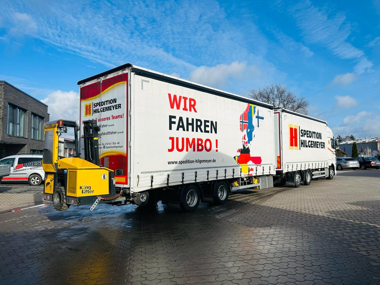 Тентованный прицеп FBL Tandem Anhänger Volumen Inklusive LKW!!: фото 8