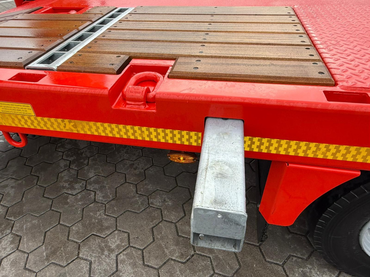 Низкорамный полуприцеп Kässbohrer K.SLS 3 / 0N  18/30 Tieflader mit hydr. Rampen: фото 9