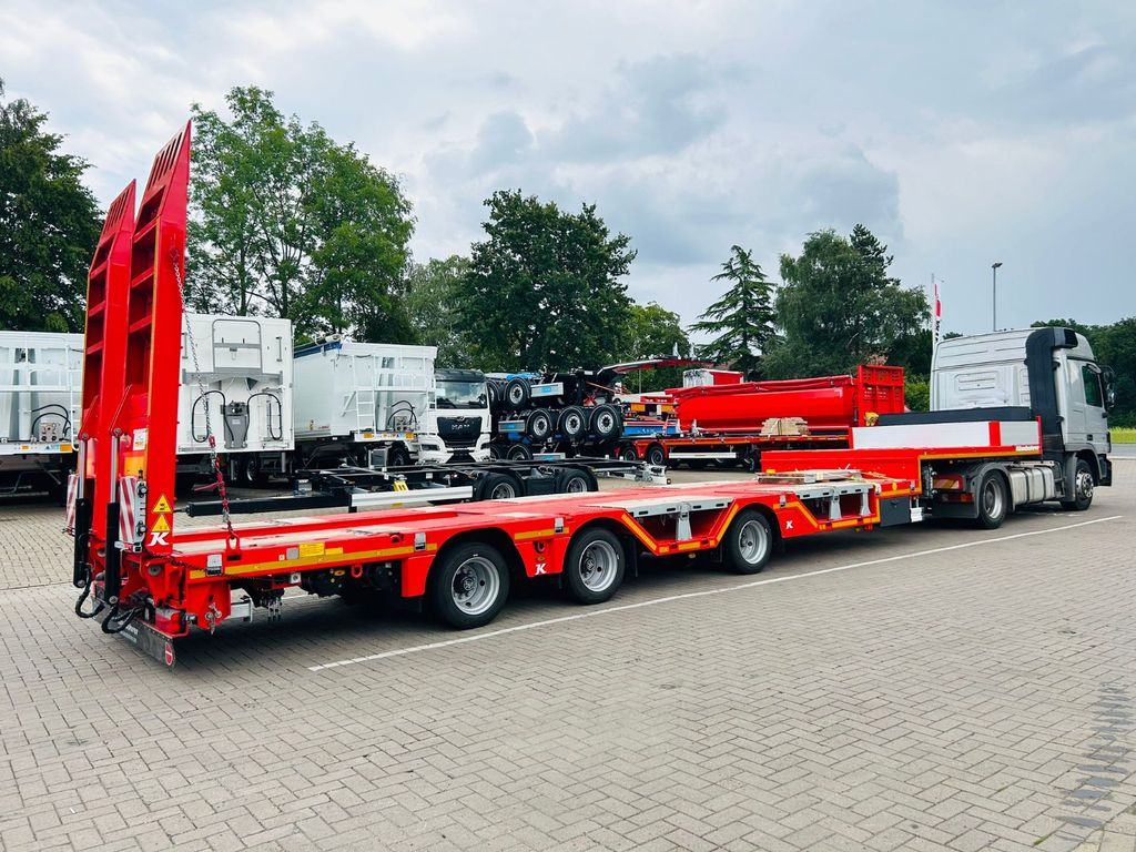 Kässbohrer KSLA RJ Mega Jumbo Tieflader mit Radmulden tele - Низкорамный полуприцеп: фото 4 Kässbohrer KSLA RJ Mega Jumbo Tieflader mit Radmulden tele - Низкорамный полуприцеп: фото 4