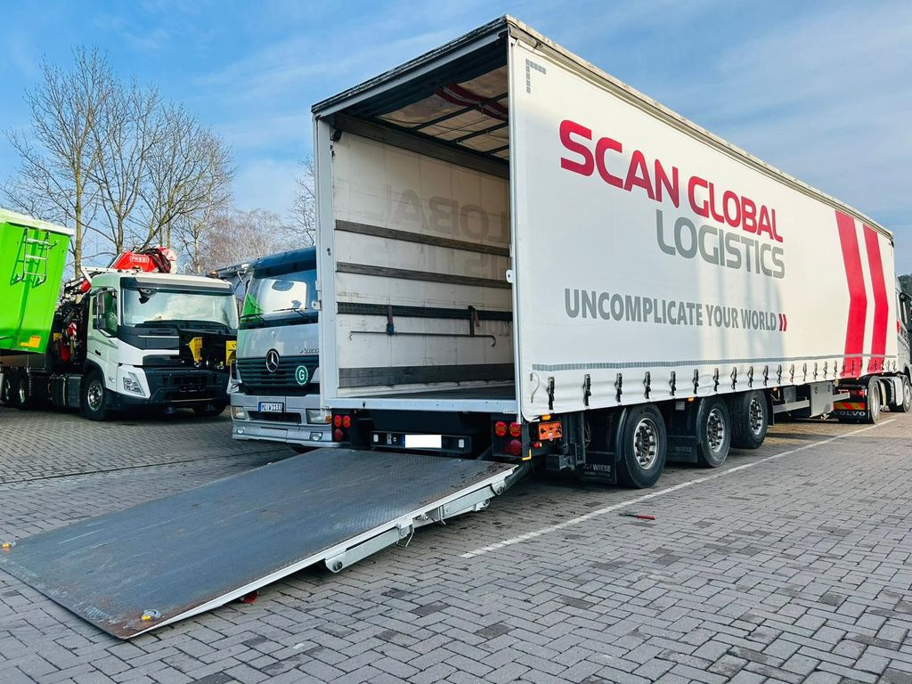 Полуприцеп бортовой/ Платформа Mega Gabelstaplertransporter Ladebordwand9t Mega Gabelstaplertransporter Ladebordwand9t: фото 8