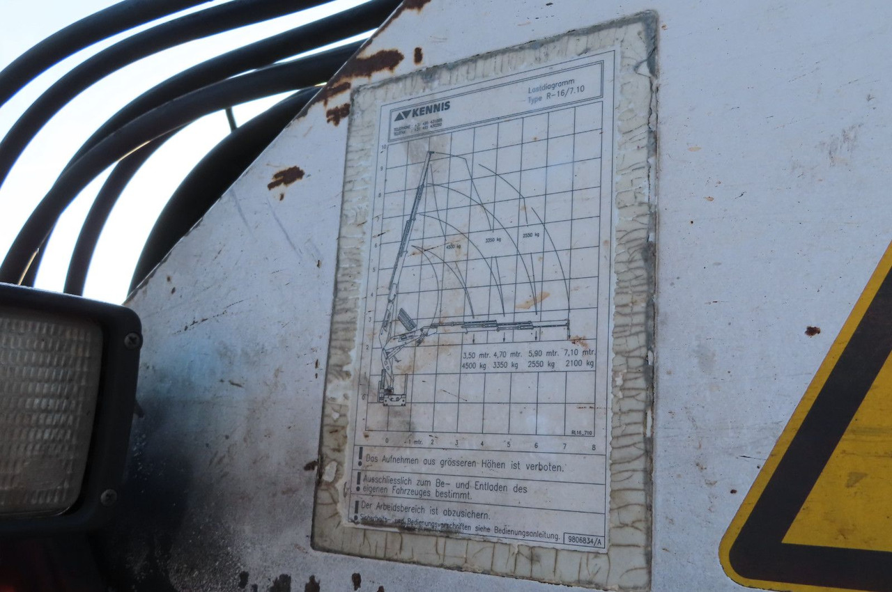 Rollkran Auflieger Kennis - Полуприцеп бортовой/ Платформа: фото 5 Rollkran Auflieger Kennis - Полуприцеп бортовой/ Платформа: фото 5