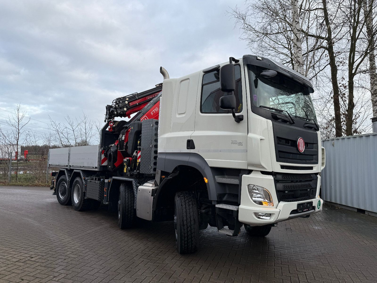 Tatra 41.500 8x8 Phoenix Fassi F710 Kran - Грузовик бортовой/ Платформа, Автоманипулятор: фото 1 Tatra 41.500 8x8 Phoenix Fassi F710 Kran - Грузовик бортовой/ Платформа, Автоманипулятор: фото 1