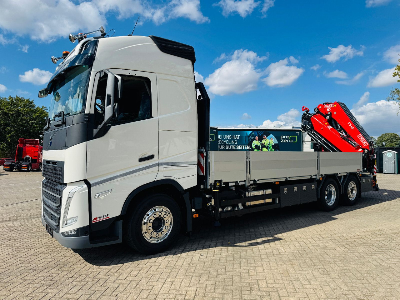 Volvo FH 540 6x2 Container Fassi F545 Heck - Грузовик бортовой/ Платформа, Автоманипулятор: фото 3 Volvo FH 540 6x2 Container Fassi F545 Heck - Грузовик бортовой/ Платформа, Автоманипулятор: фото 3