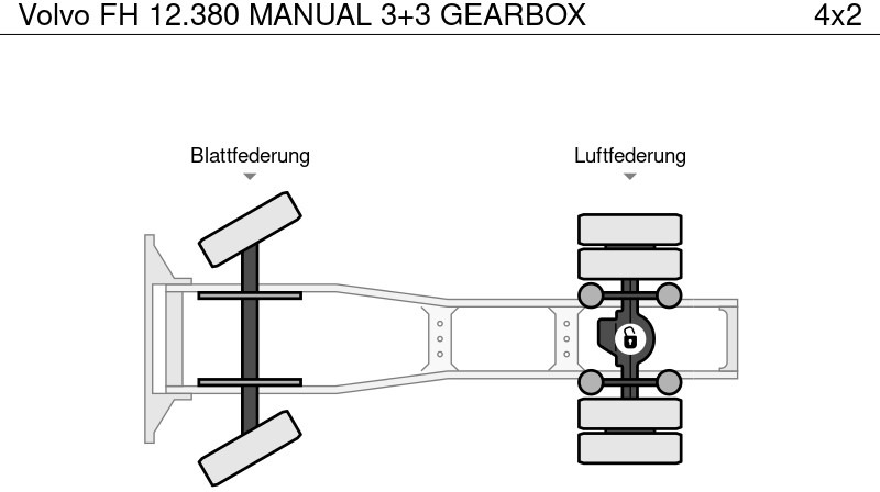 Тягач Volvo FH 12.380 MANUAL 3+3 GEARBOX: фото 16 Тягач Volvo FH 12.380 MANUAL 3+3 GEARBOX: фото 16
