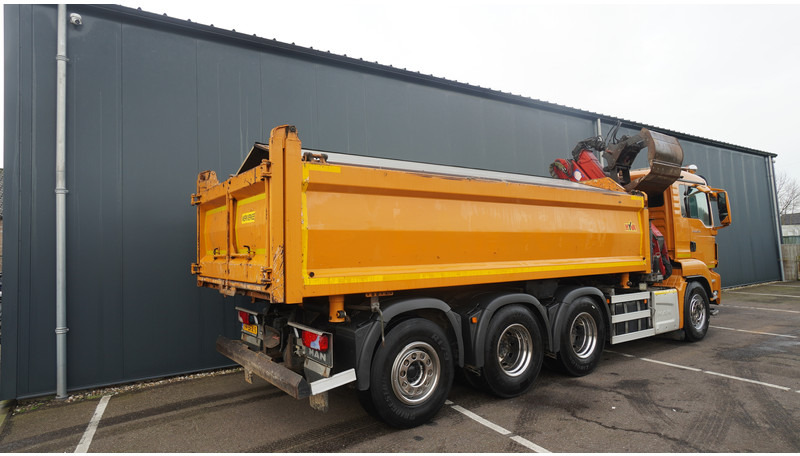 Автоманипулятор MAN TGS 35-440 8X4 2 SIDE TIPPER WITH HMF Z 1943 CRANE 415.000KM: фото 8