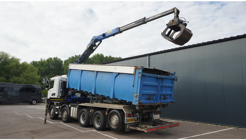 Scania G 490 10X4 CABLE SYSTEM TRUCK WITH PALFINGER Q180Z95TR CRANE - Автоманипулятор: фото 3 Scania G 490 10X4 CABLE SYSTEM TRUCK WITH PALFINGER Q180Z95TR CRANE - Автоманипулятор: фото 3