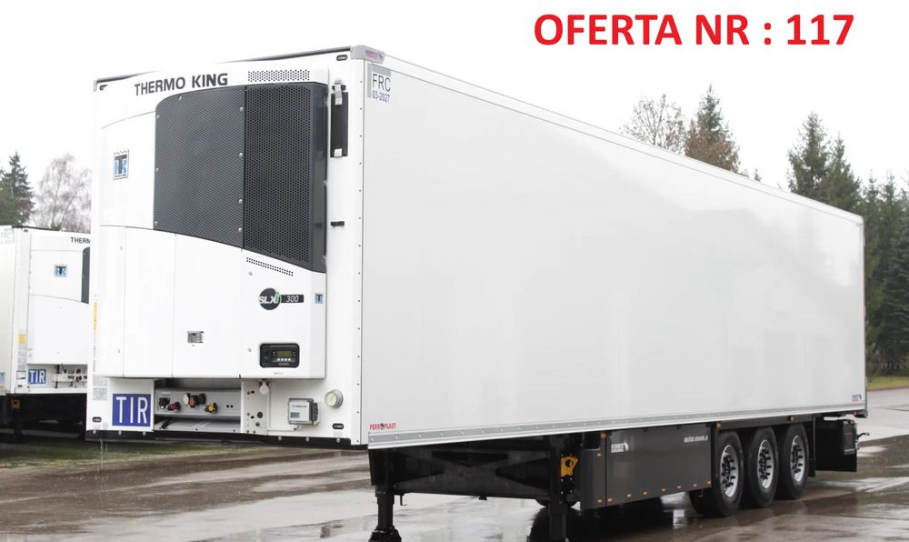 Schmitz Cargobull FP 60 V7 Thermo King SLXi 300 / DOPPELSTOCK / 2 458 MTH - JAK FABRYCZNIE NOWA / ŚCIANA 7 CM / - Полуприцеп-рефрижератор: фото 1 Schmitz Cargobull FP 60 V7 Thermo King SLXi 300 / DOPPELSTOCK / 2 458 MTH - JAK FABRYCZNIE NOWA / ŚCIANA 7 CM / - Полуприцеп-рефрижератор: фото 1