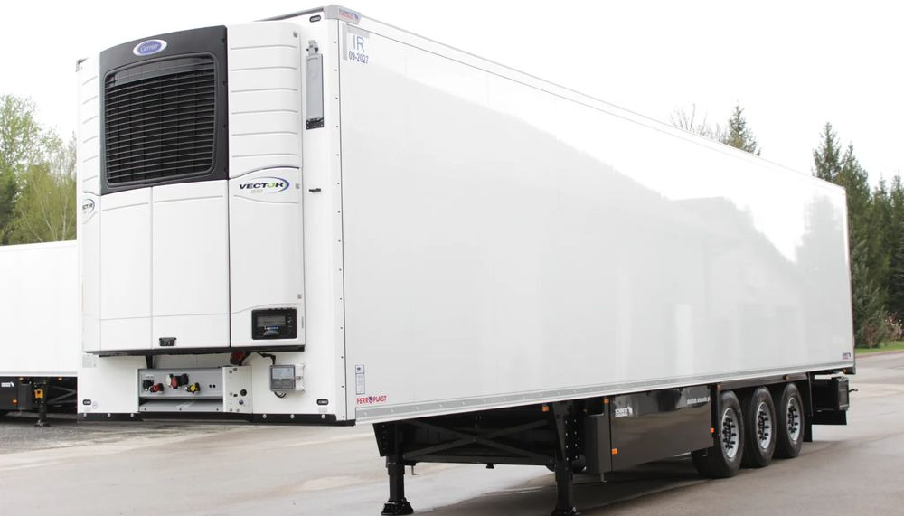 Schmitz Cargobull V7 FP 60 CARRIER VECTOR 1550 / ŚCIANA 7 CM / JAK NOWA / - Полуприцеп-рефрижератор: фото 1 Schmitz Cargobull V7 FP 60 CARRIER VECTOR 1550 / ŚCIANA 7 CM / JAK NOWA / - Полуприцеп-рефрижератор: фото 1
