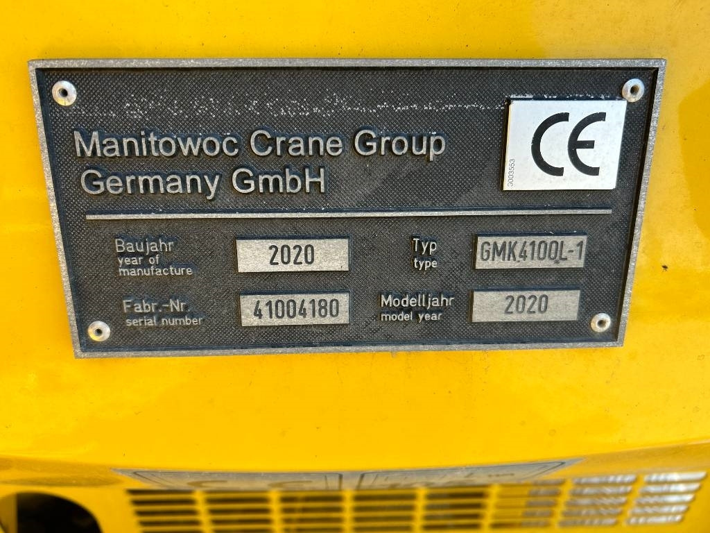 Вседорожный кран Grove GMK 4100L-1: фото 10