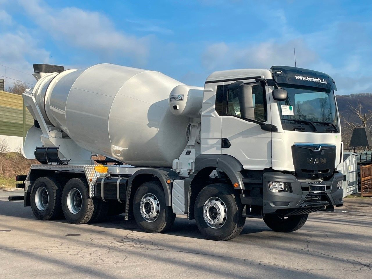 MAN TGS 41.400 8x4 / EuromixMTP EM 12m³ R / EURO 2 - Автобетоносмеситель: фото 1 MAN TGS 41.400 8x4 / EuromixMTP EM 12m³ R / EURO 2 - Автобетоносмеситель: фото 1