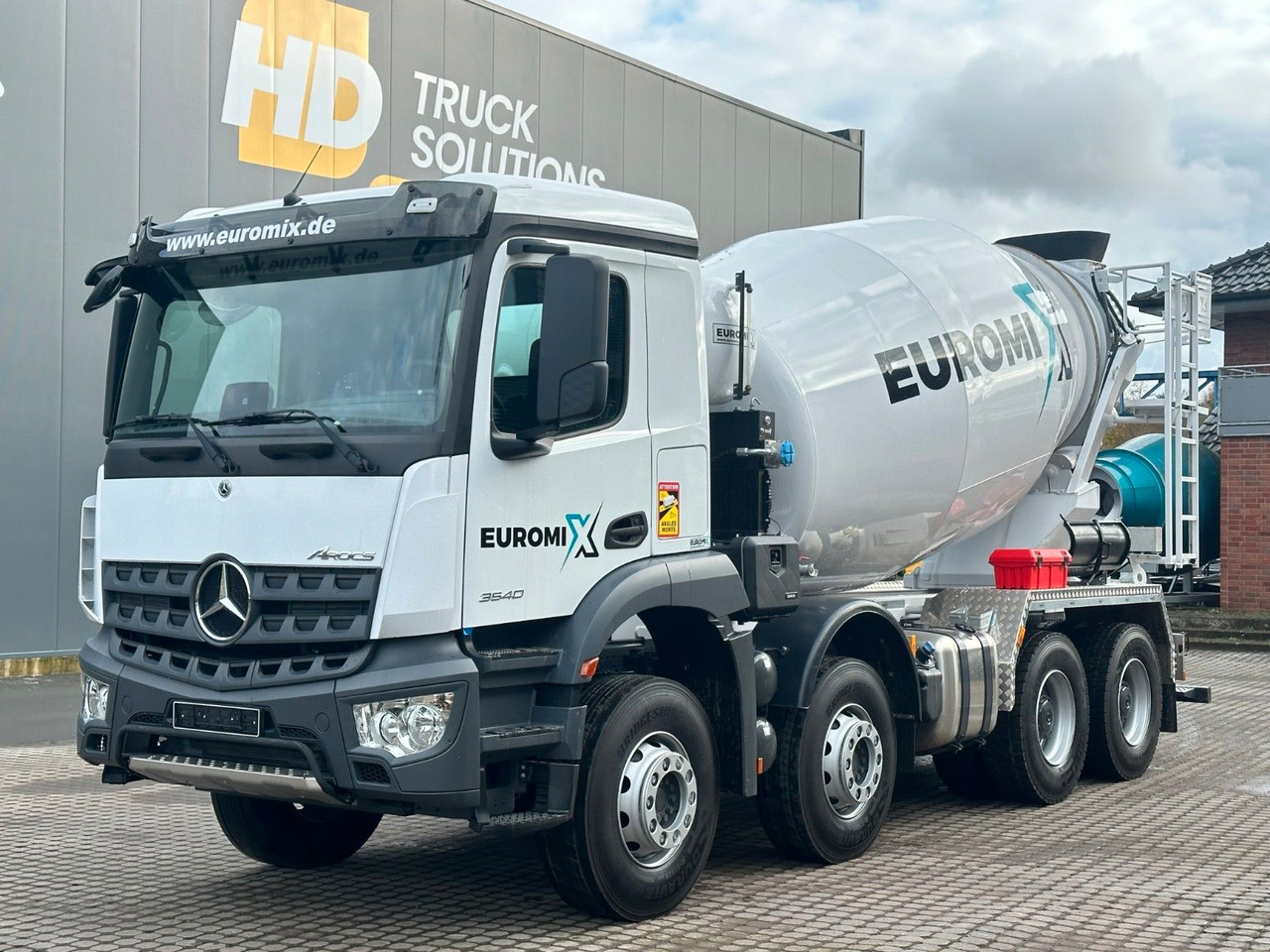 Mercedes-Benz Arocs 5 3540 8x4 EURO 6e EuromixMTP EM 9 L - Автобетоносмеситель: фото 1 Mercedes-Benz Arocs 5 3540 8x4 EURO 6e EuromixMTP EM 9 L - Автобетоносмеситель: фото 1