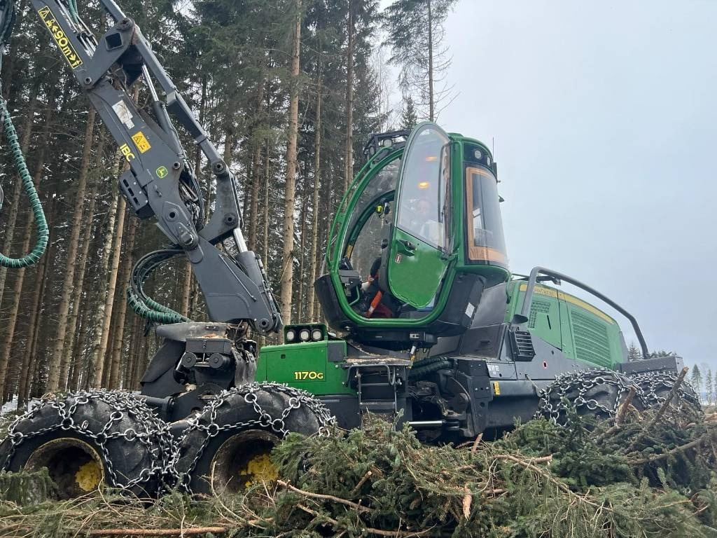 Харвестер John Deere 1170G: фото 9 Харвестер John Deere 1170G: фото 9