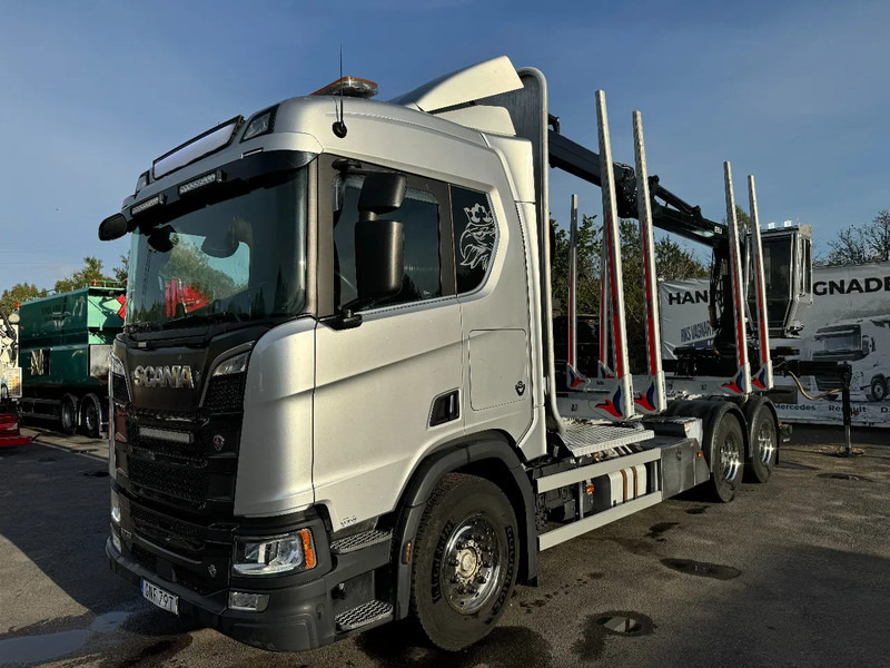 Scania R730 V8 6X4, Retarder,Timber-truck + Kesla, 2020 - Лесовоз, Автоманипулятор: фото 3 Scania R730 V8 6X4, Retarder,Timber-truck + Kesla, 2020 - Лесовоз, Автоманипулятор: фото 3