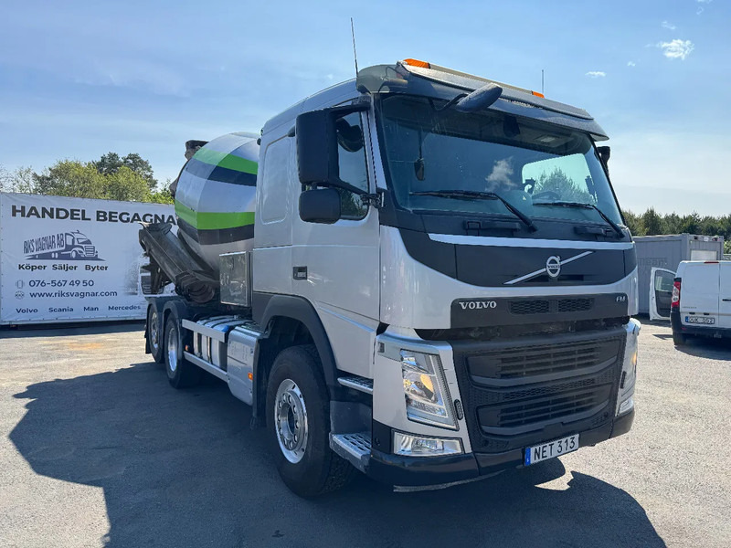 Volvo FM 370 6x2*4, 8m3 Mixer with Hyrdaul.-slide, 2016 - Автобетоносмеситель: фото 1 Volvo FM 370 6x2*4, 8m3 Mixer with Hyrdaul.-slide, 2016 - Автобетоносмеситель: фото 1