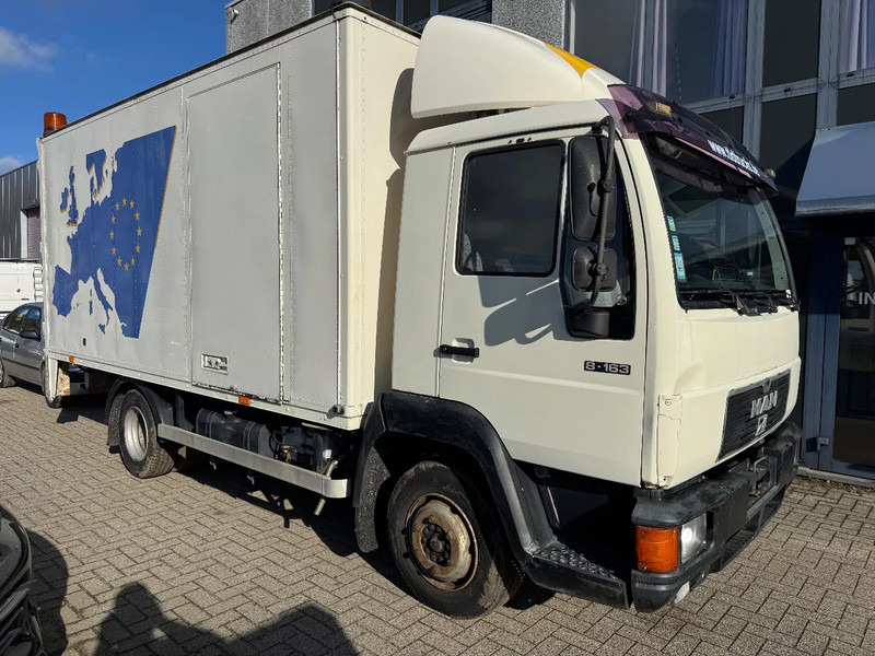 MAN 8.163 **BELGIAN TRUCK-FULL STEEL SUSPENSION** - Грузовик с закрытым кузовом: фото 1 MAN 8.163 **BELGIAN TRUCK-FULL STEEL SUSPENSION** - Грузовик с закрытым кузовом: фото 1