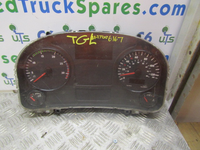 MAN TGL CLOCK CLUSTER P/NO 81.27202.6167 - Электрическая система для Грузовиков: фото 1 MAN TGL CLOCK CLUSTER P/NO 81.27202.6167 - Электрическая система для Грузовиков: фото 1