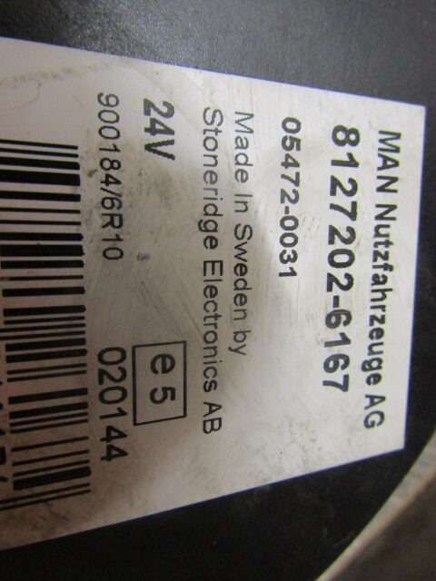 MAN TGL CLOCK CLUSTER P/NO 81.27202.6167 - Электрическая система для Грузовиков: фото 2 MAN TGL CLOCK CLUSTER P/NO 81.27202.6167 - Электрическая система для Грузовиков: фото 2