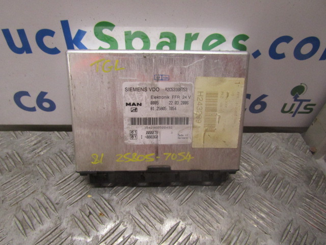 MAN TGL ELECTRONIC FFR UNIT P/NO 81.25805.7054 - Электрическая система для Грузовиков: фото 1 MAN TGL ELECTRONIC FFR UNIT P/NO 81.25805.7054 - Электрическая система для Грузовиков: фото 1