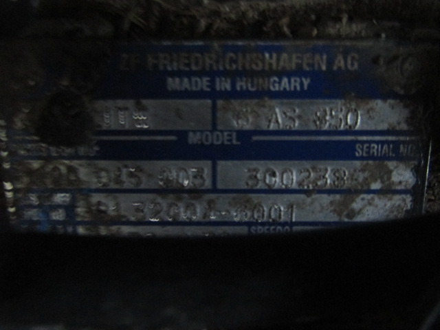 MAN TGL ZF 6AS850 AUTOMATIC GEARBOX - Коробка передач для Грузовиков: фото 3 MAN TGL ZF 6AS850 AUTOMATIC GEARBOX - Коробка передач для Грузовиков: фото 3