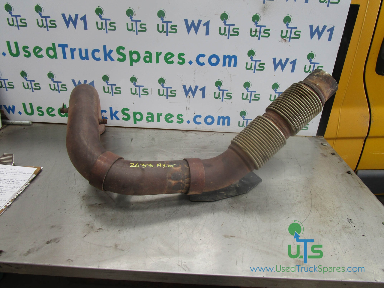 MERCEDES AXOR 2633 OM926 EXHAUST FRONT PIPE - Двигатель и запчасти для Грузовиков: фото 1 MERCEDES AXOR 2633 OM926 EXHAUST FRONT PIPE - Двигатель и запчасти для Грузовиков: фото 1