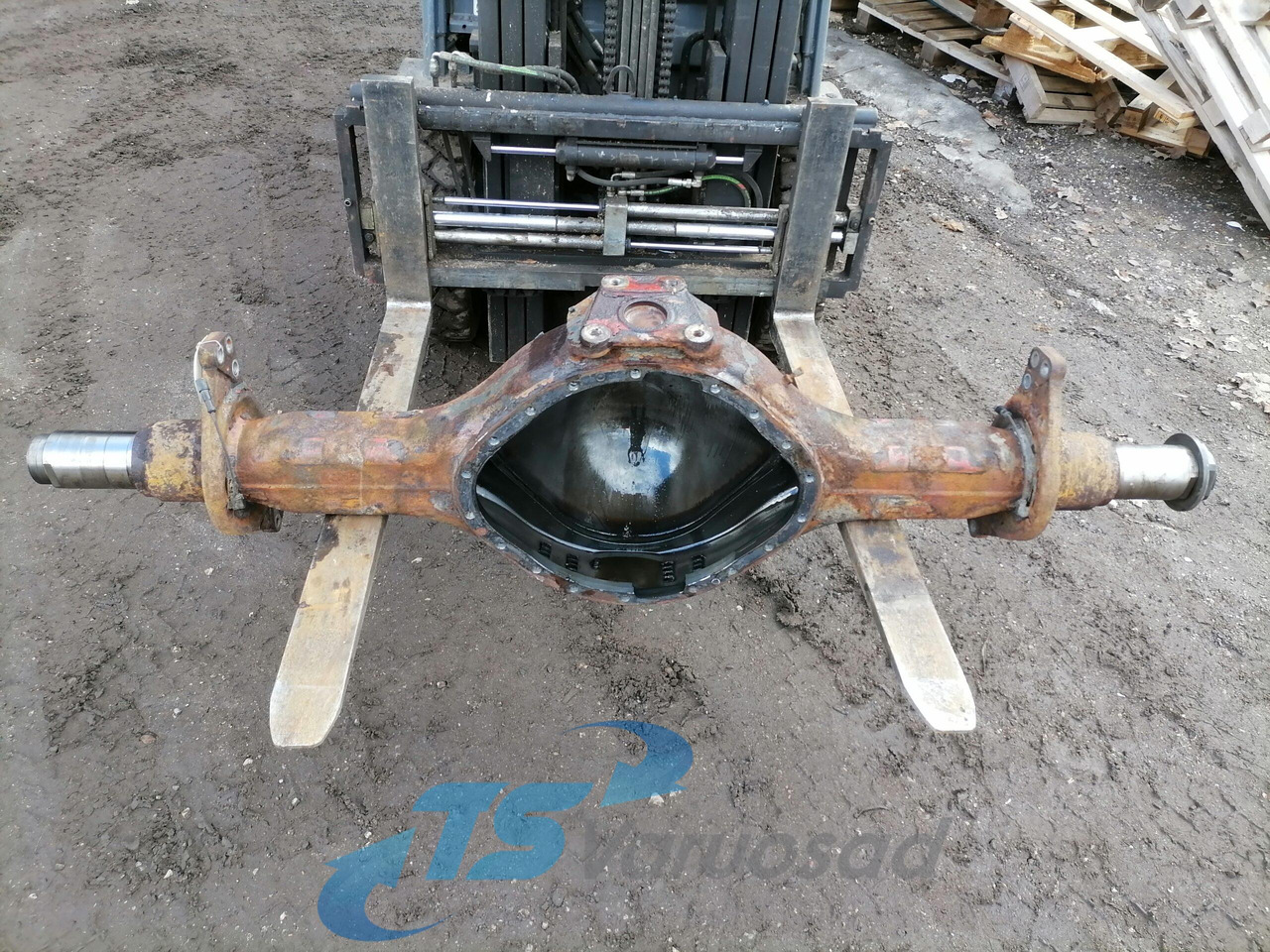 DAF Rear axel 1657593 - Ось и запчасти для Грузовиков: фото 1 DAF Rear axel 1657593 - Ось и запчасти для Грузовиков: фото 1