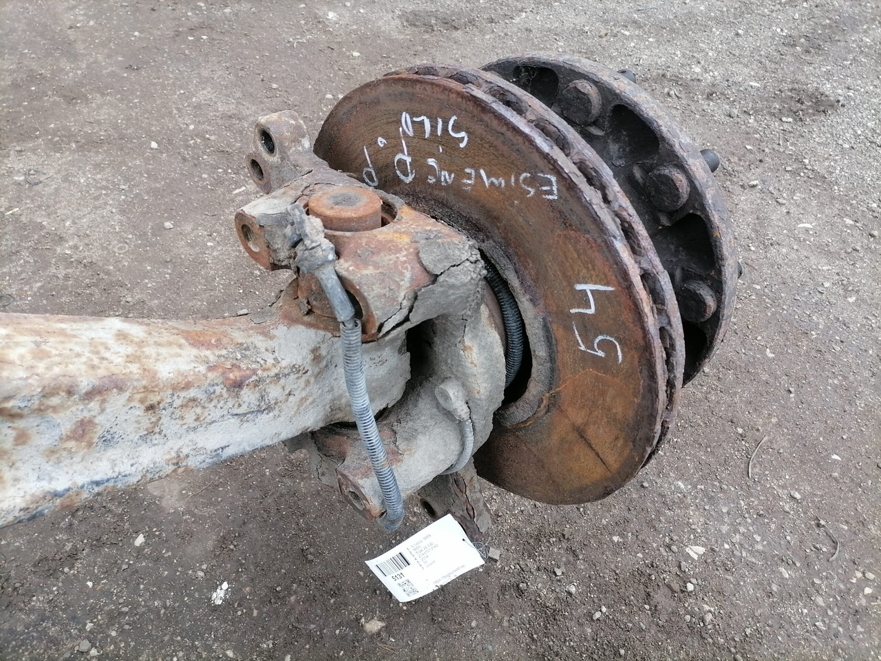 MAN Axel housing 81441013143 - Передняя ось для Грузовиков: фото 5 MAN Axel housing 81441013143 - Передняя ось для Грузовиков: фото 5